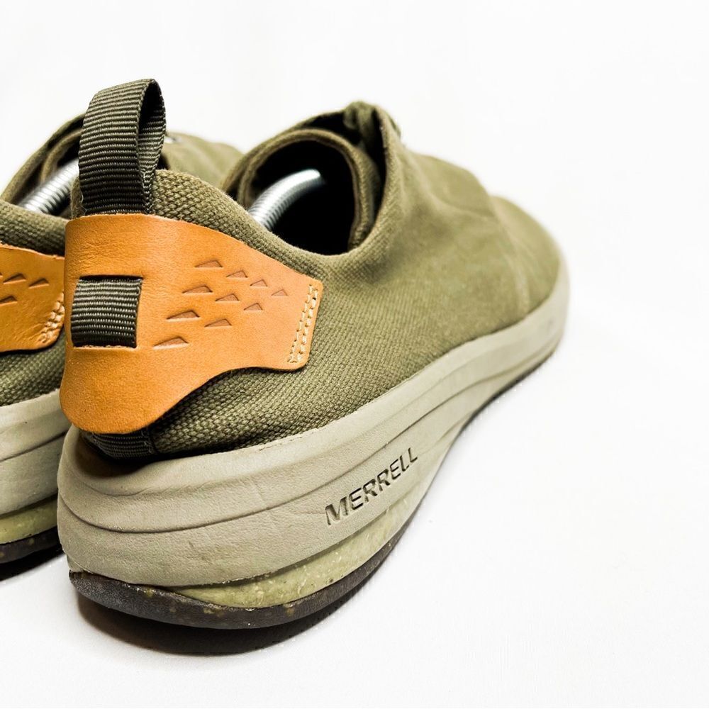 🍋 Merrell • Men’s Gridway Jute Canvas Casual Sneakers Size 11.5 - Picture 5 of 9